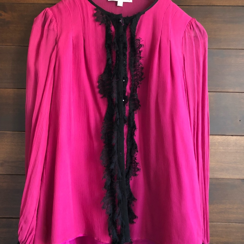 ✨HOT!!! Fuchsia Nanette Lepore shirt ✨